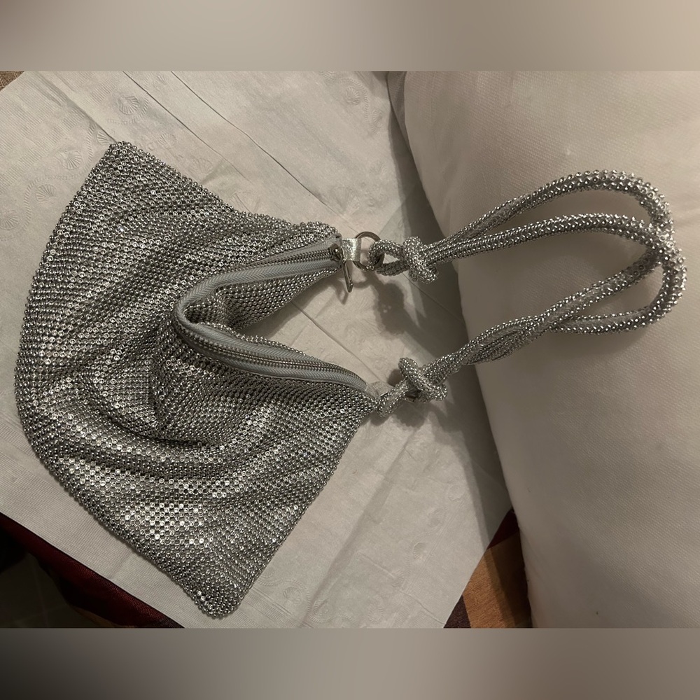 Rhinestone Shoulder Purse